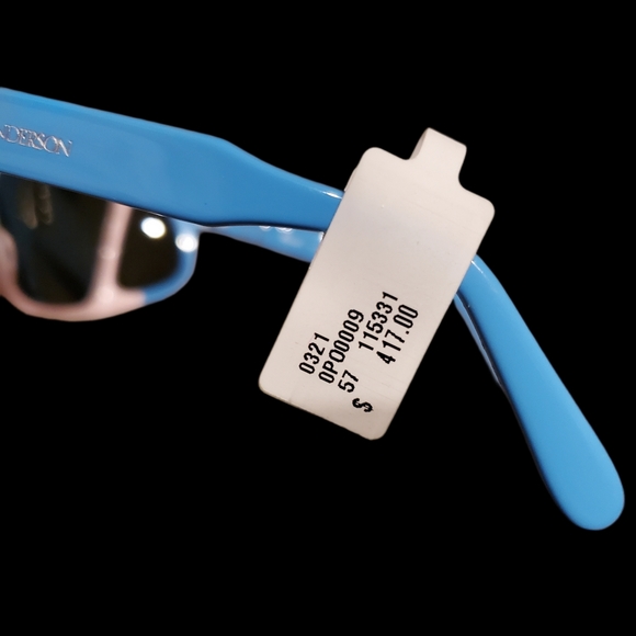 PERSOL X JW ANDERSON Cat Eye Sunglasses in Pink and Blue - Picture 12 of 12